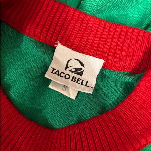 Taco Bell “Seasoned Greetings” Christmas Sweater, Small - Picture 7 of 9